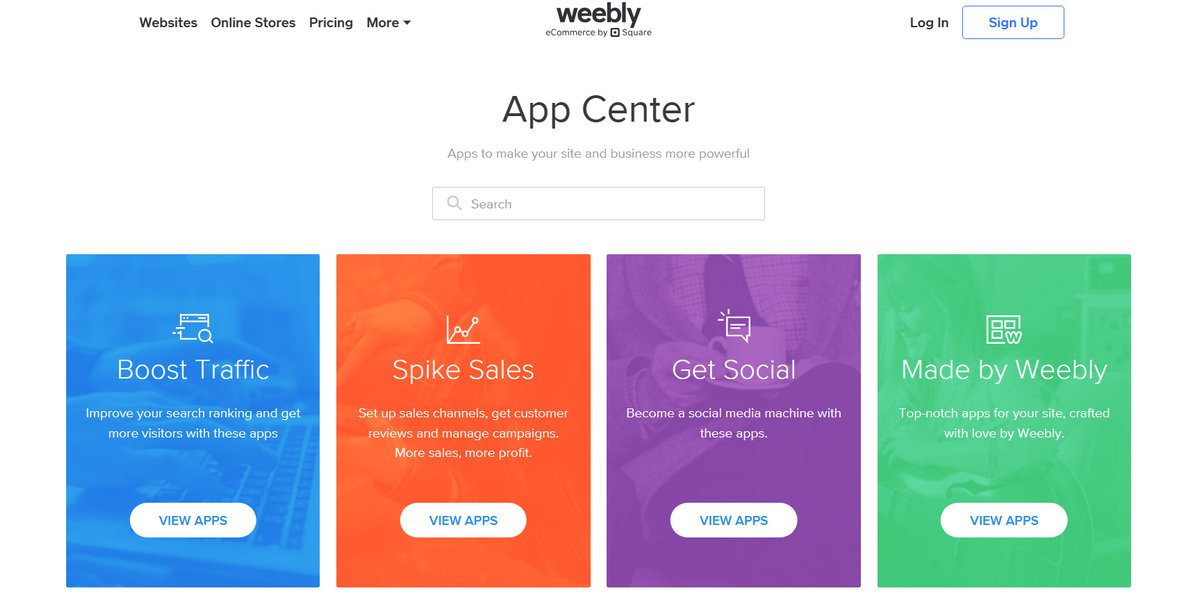 Weebly app marketplace
